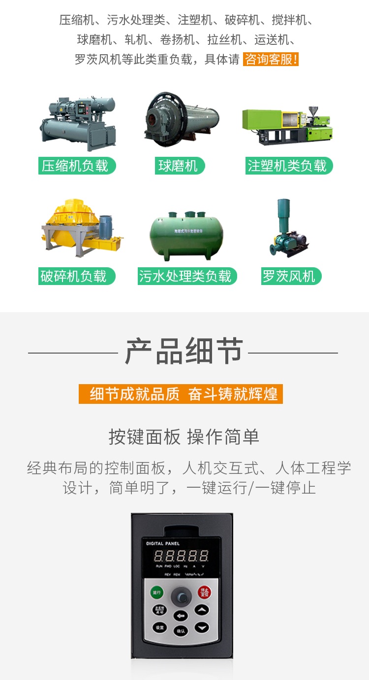 BWI300三相大功率变频器350KW