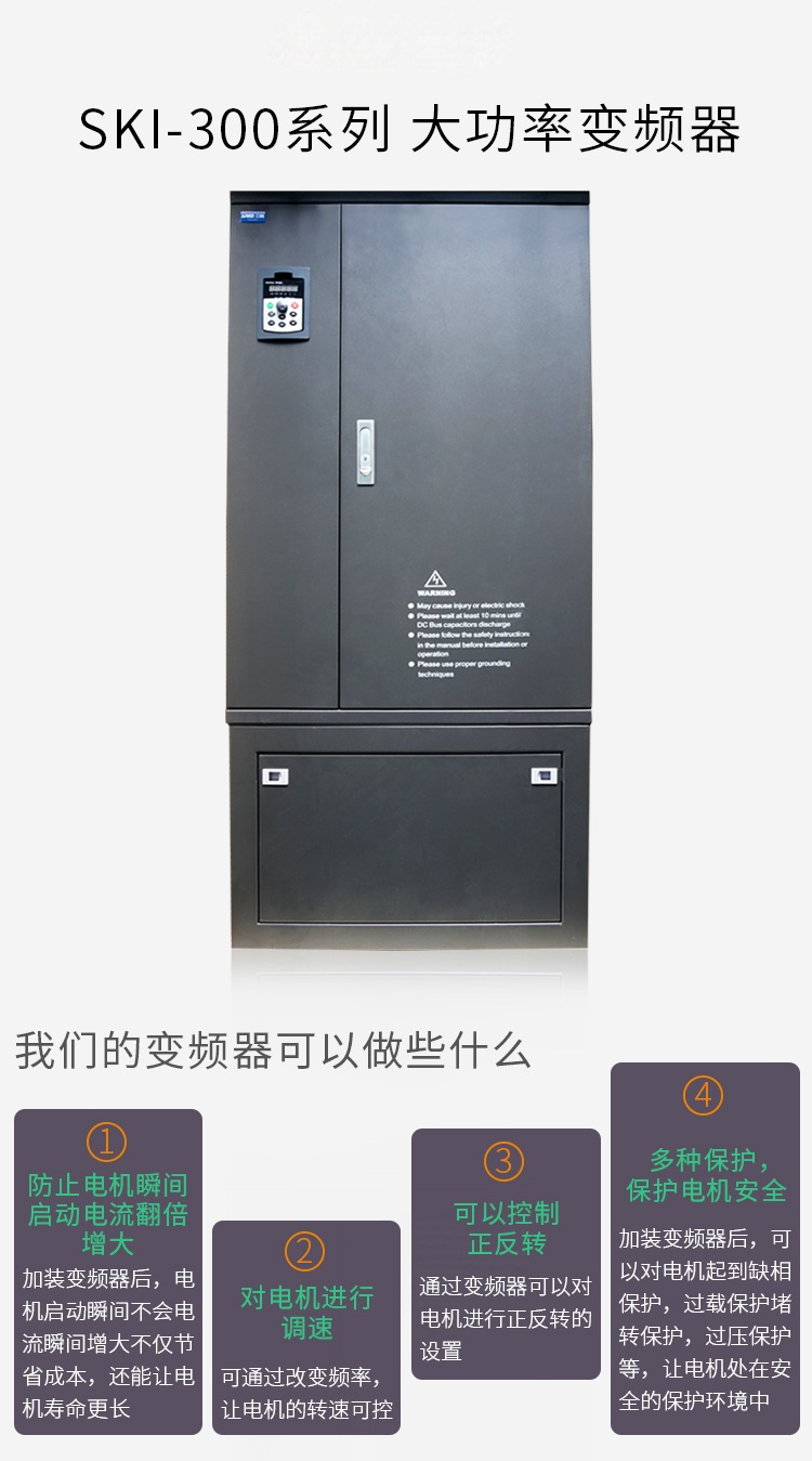 BWI300三相大功率变频器400KW
